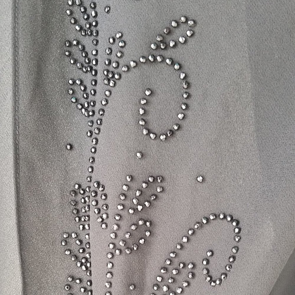 🌻Beautiful dark Grey See through Coat